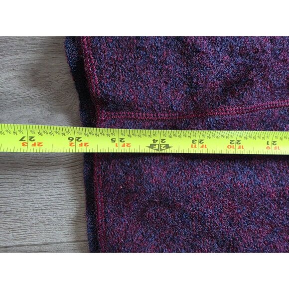 Cherokee Plus Size Wool Blend Button-Up Cardigan Jacket - Picture 6 of 7